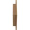 Ekena Millwork Diamond Gable Vent Functional, Western Red Cedar Gable Vent w/ 1" x 4" Flat Trim Frame, 24"W x 24"H GVWDI24X2401SFUWR - alternate 3